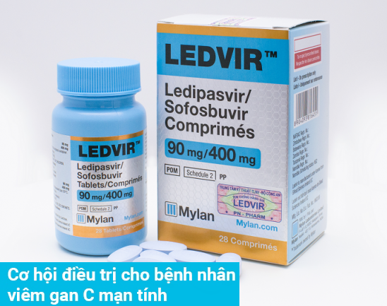 Ledvir (Ledipasvir/Sofosbuvir) thuốc được BYT cho phép nhập khẩu về Việt Nam
